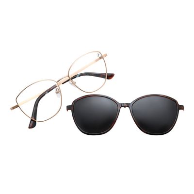Armação Para Óculos de Grau Feminino Chilli Beans Multi Cat Dourado